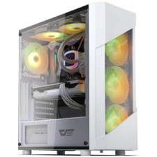 [DarkFlash] POLLUX RGB 강화유리 화이트 (미들타워)