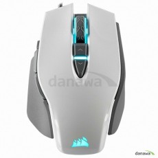 [CORSAIR] 유선 게이밍 광마우스, M65 RGB ELITE [화이트/USB]