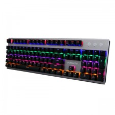 [MAXTILL] 유선 기계식 키보드, TRON G100K Pro 2세대 축교환, 광축 [블랙/USB]