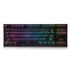 [COX] 유선 기계식 미니키보드, MONARCH(모나크) RGB 이중사출 PBT 축교환, 넌클릭 갈축 [블랙/USB]