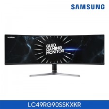 [삼성전자] 삼성QLED슈퍼와이드게이밍커브드모니터120Hz C49RG90 [기본 제품]
