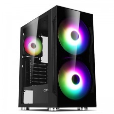 [COX] A6 미스틱 강화유리 스펙트럼 RGB (미들타워)